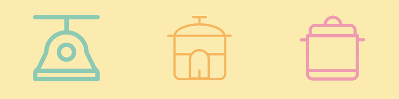 Free: Kitchen Tool Icon Set (AI, EPS, SVG, PNG)