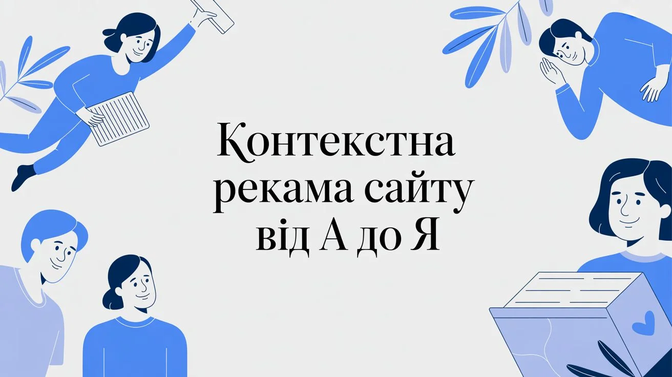 Контекстна реклама сайту від А до Я