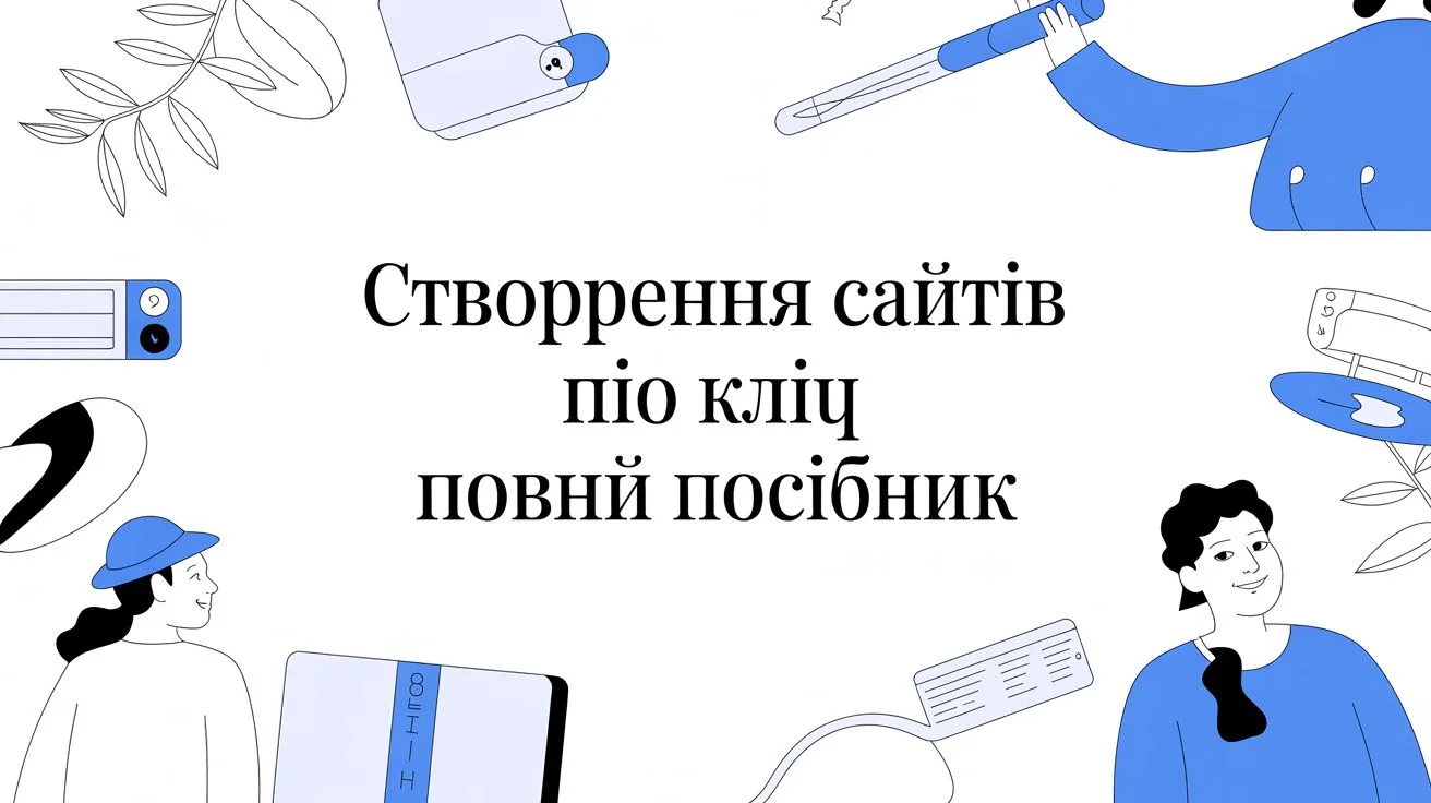 Створення сайтів під ключ повний посібник