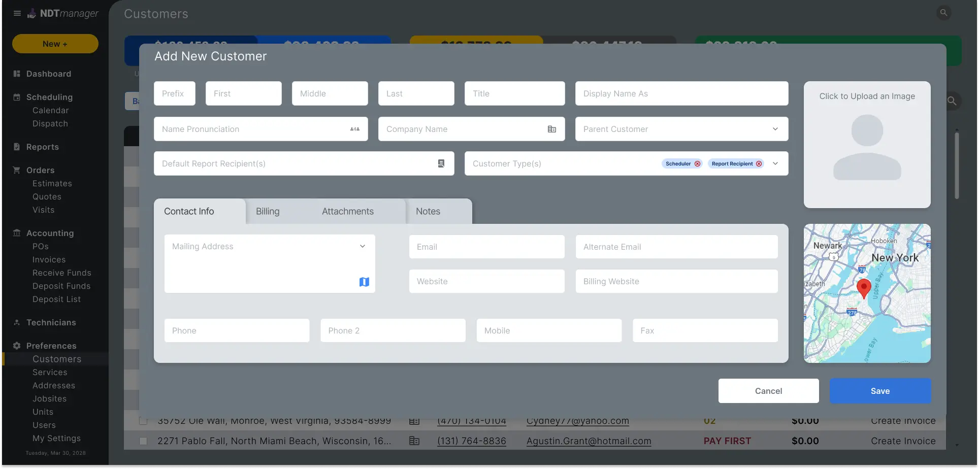 Add Customer