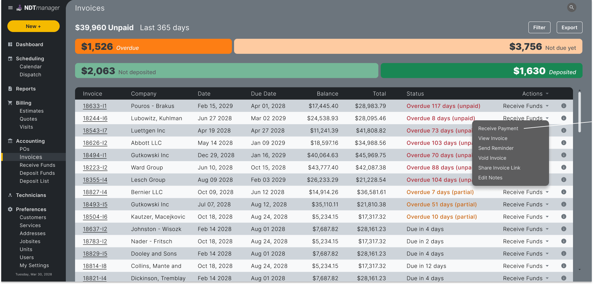 Invoices