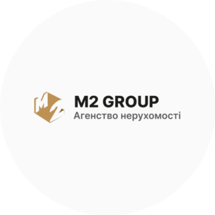 Логотип агентства нерухомості M2 Group